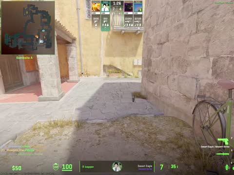 Deagle smokepop headshot